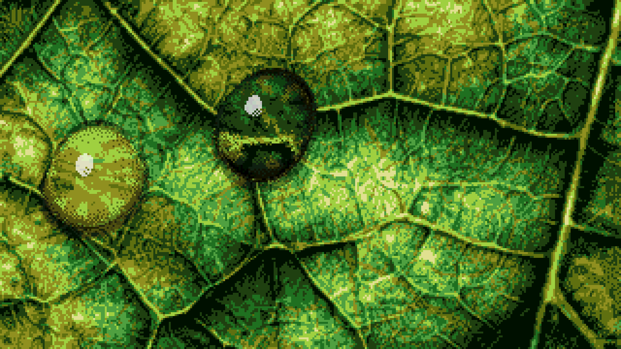 Droplets effect screenshot