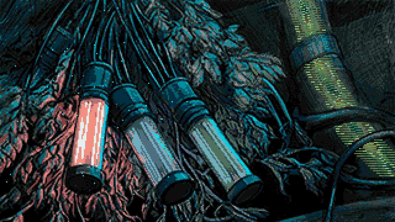 Tube lights effect screenshot